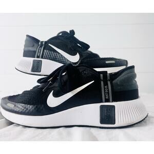 Size 7 - Nike Reposto Black White For Running Outside